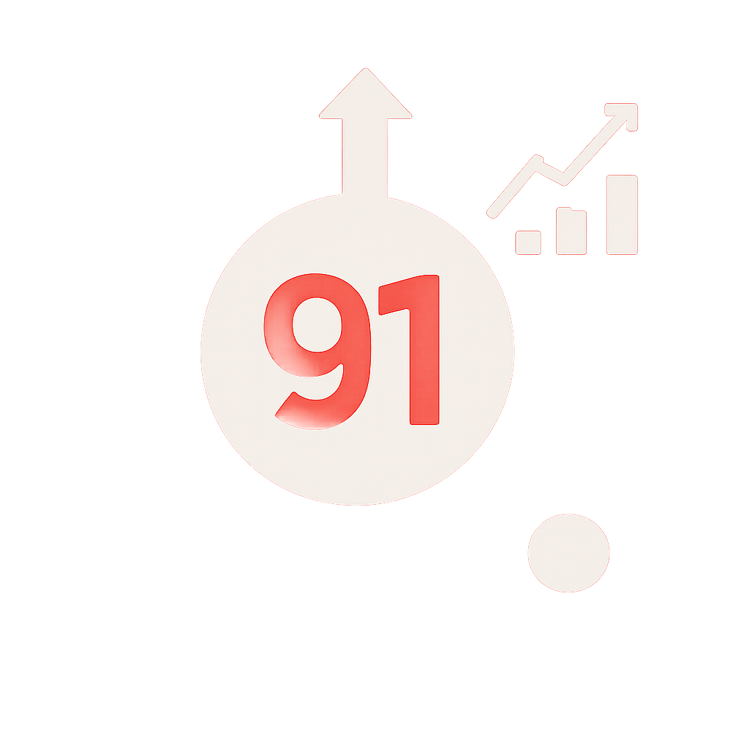 An icon symbolizing account security for 91 Lottery login features.