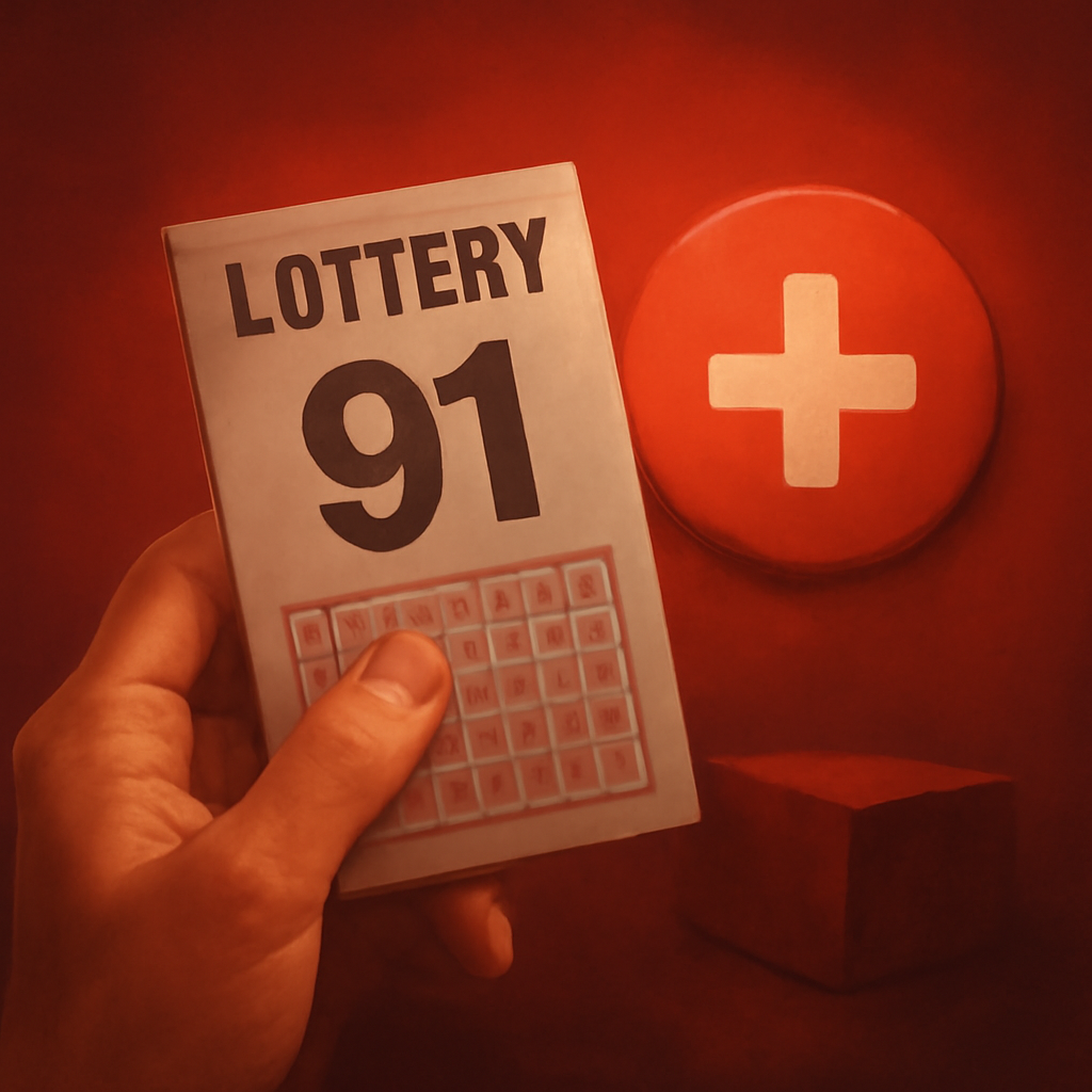 A badge representing the 91 Lottery Reset help resource.