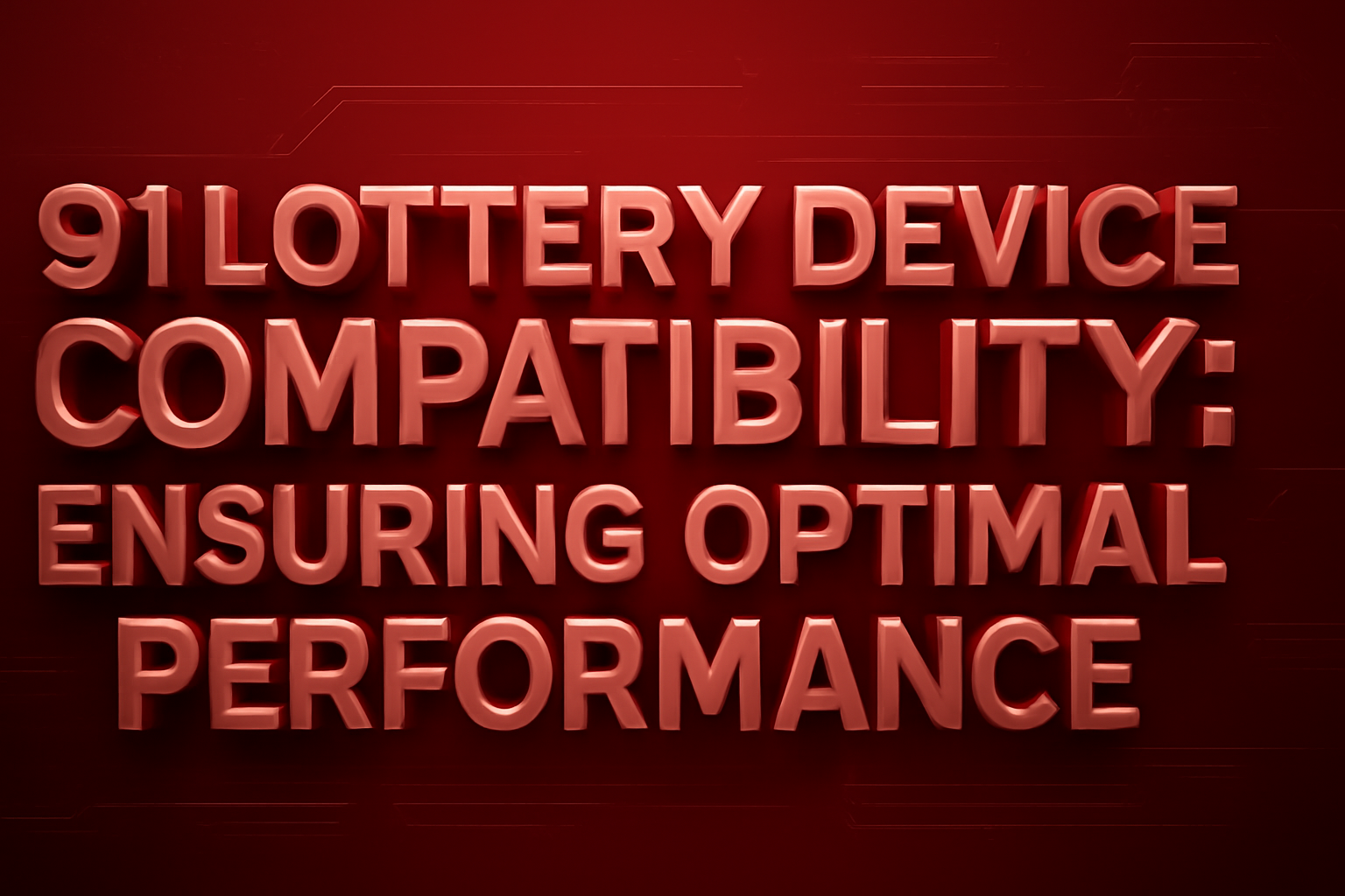 Informational scene depicting the 91 Lottery Login Guide.