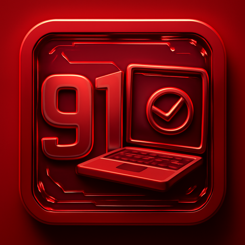 Icon representing the 91 Lottery Login Guide.