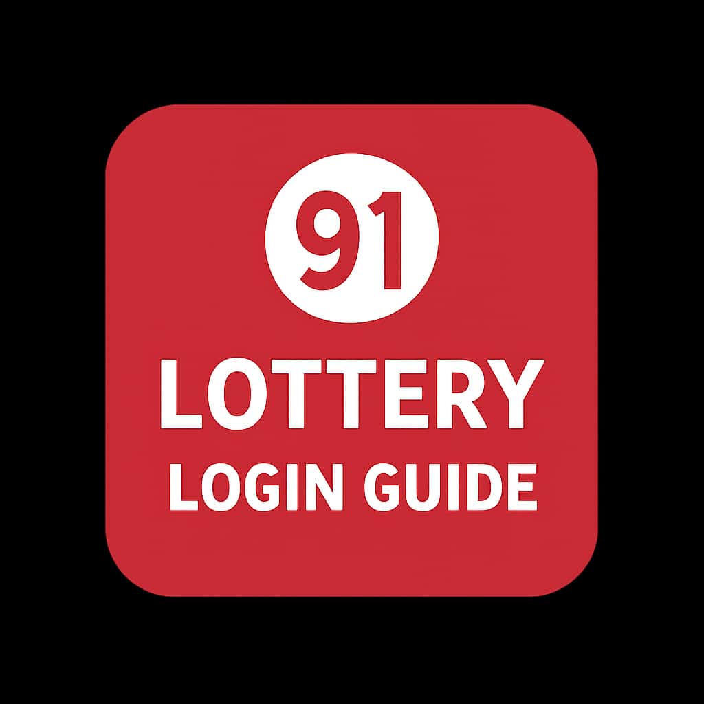 Icon representing the 91 Lottery Login Guide.