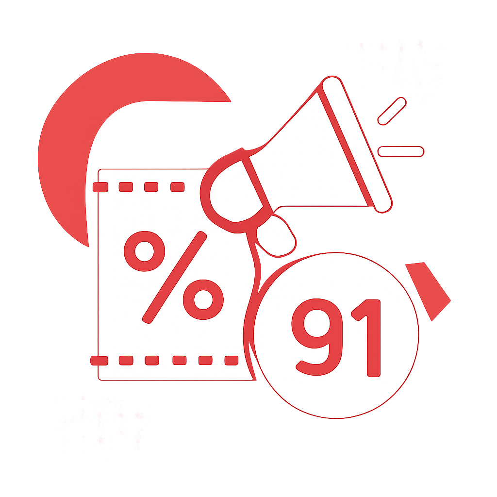 Icon representing the safety of 91 Lottery.